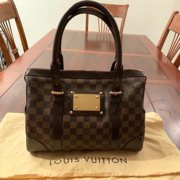 Louis Vuitton Damier Ebene Canvas Berkeley Vintage - Picture 1 of 8